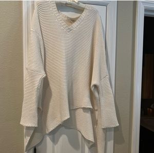 Joah Brown Asymmetrical Sweater Size M